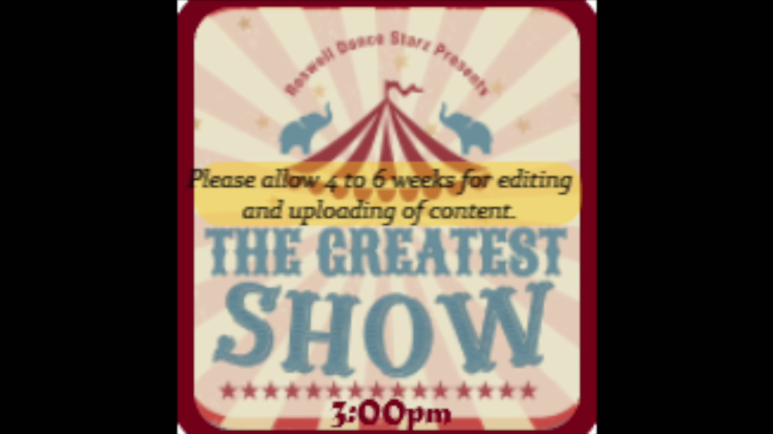 The Greatest Show 03/21 3p